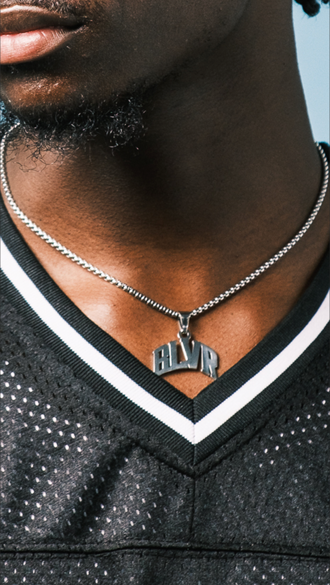 BLVR Pendant Necklace - Stainless Steel