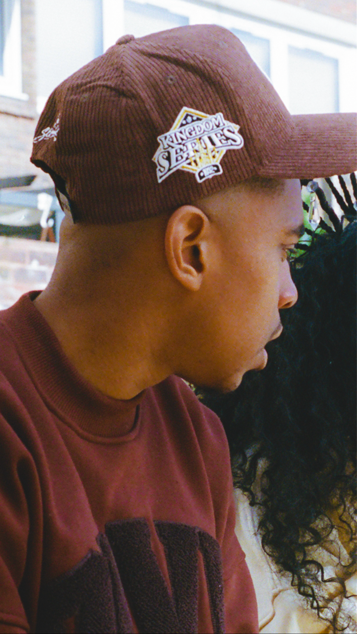 Be Glorified Kingdom Series Champions Snap Cap - Brown Corduroy