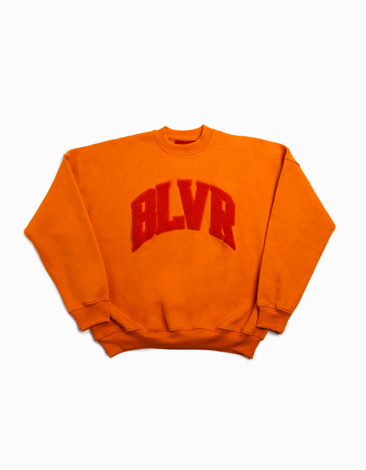 BG BLVR SWEATSHIRT  - ORANGE