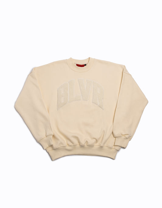 BG BLVR SWEATSHIRT  - CREAM