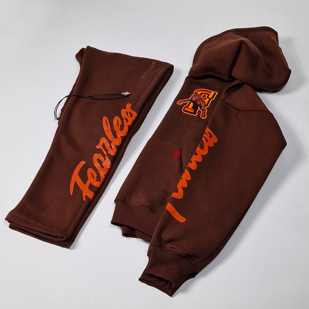 Coffee Fearless Straight Bottoms - Unisex