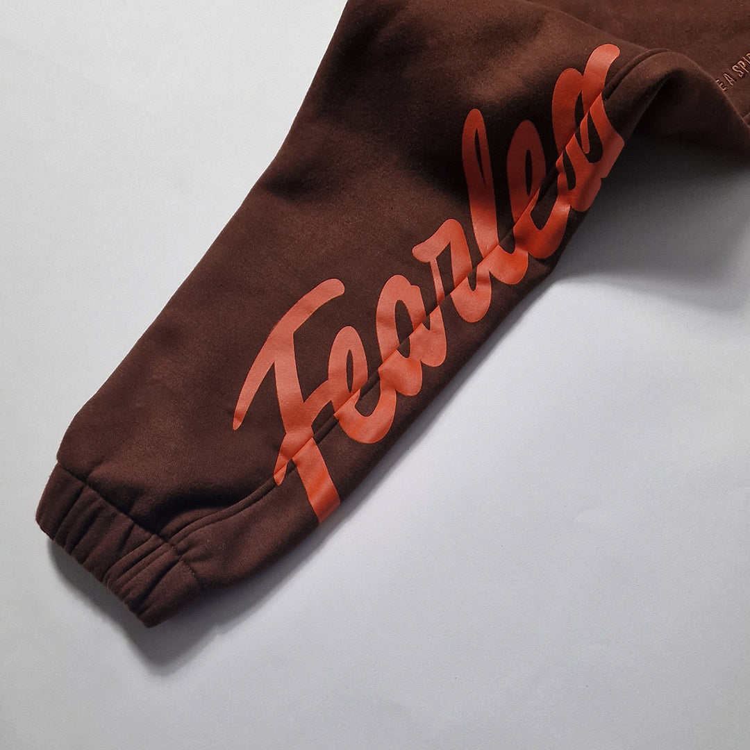 Coffee Fearless Cuffed Bottoms - Unisex