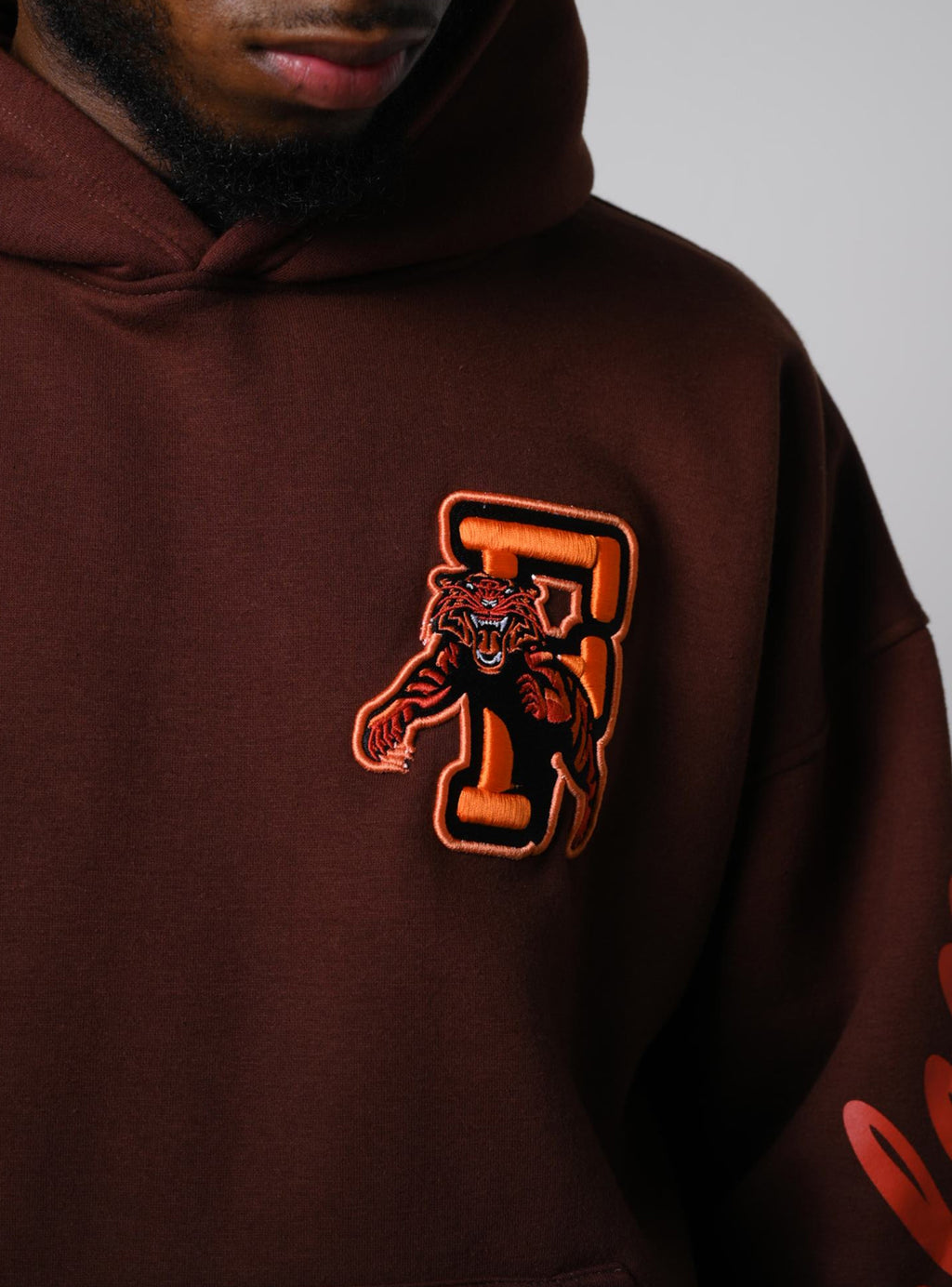 Coffee Fearless oversized hoodie - Unisex