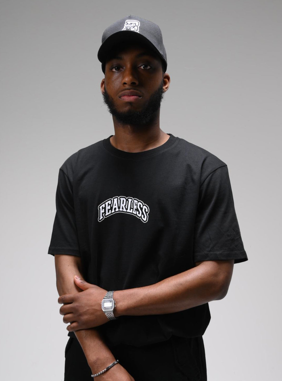 Black Fearless T-Shirt