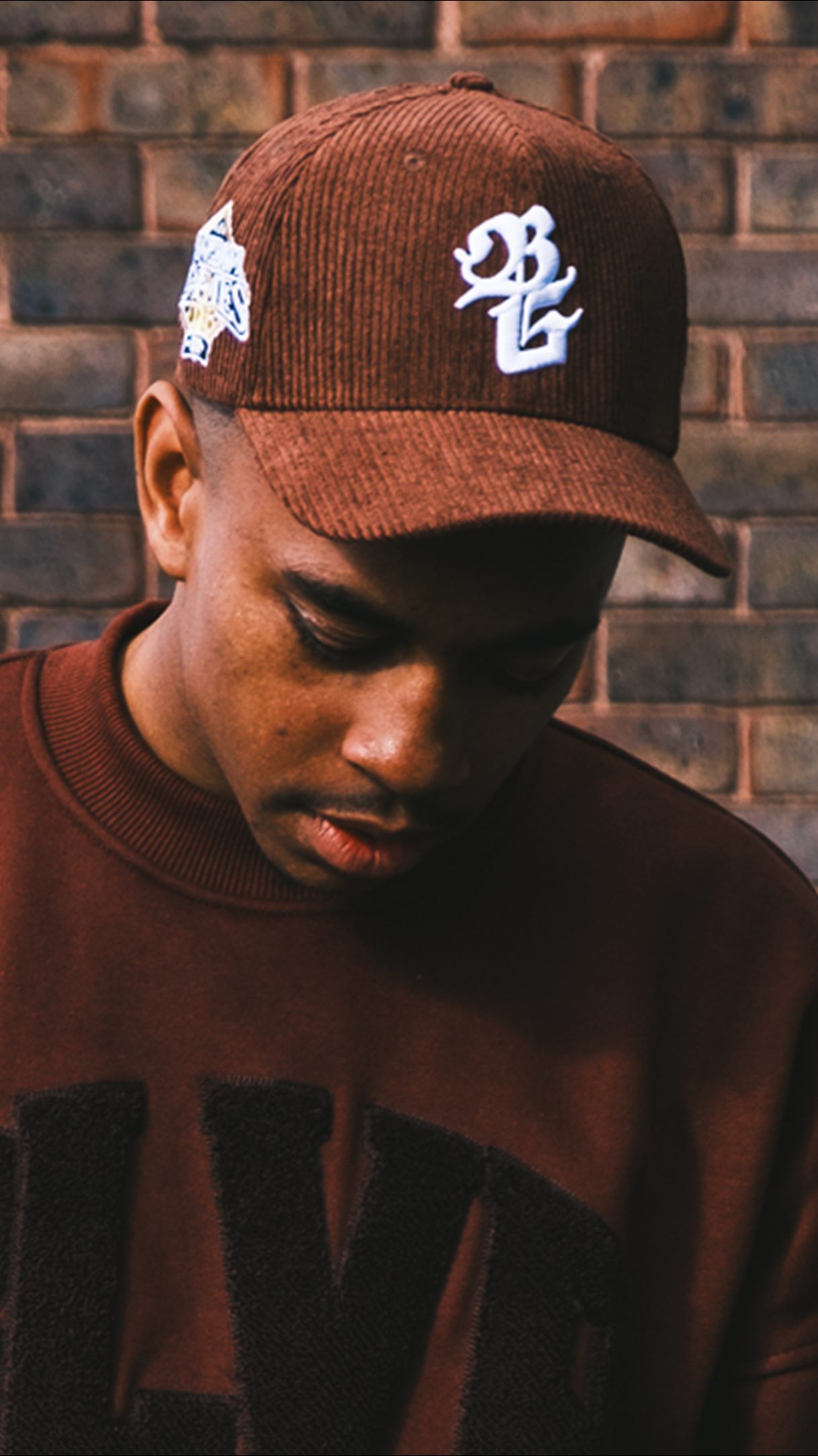 Be Glorified Kingdom Series Champions Snap Cap - Brown Corduroy