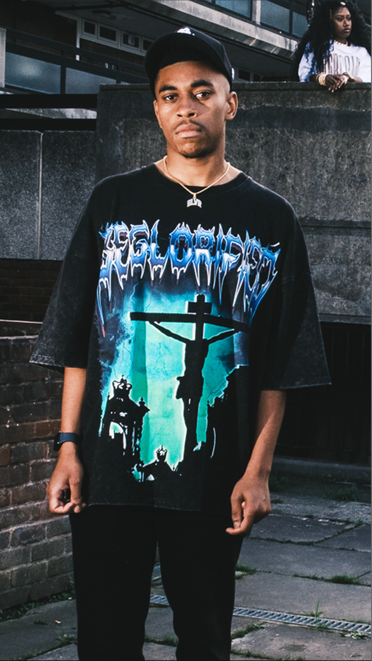 D.F.M ROCKSTAR T-SHIRT - Acid wash