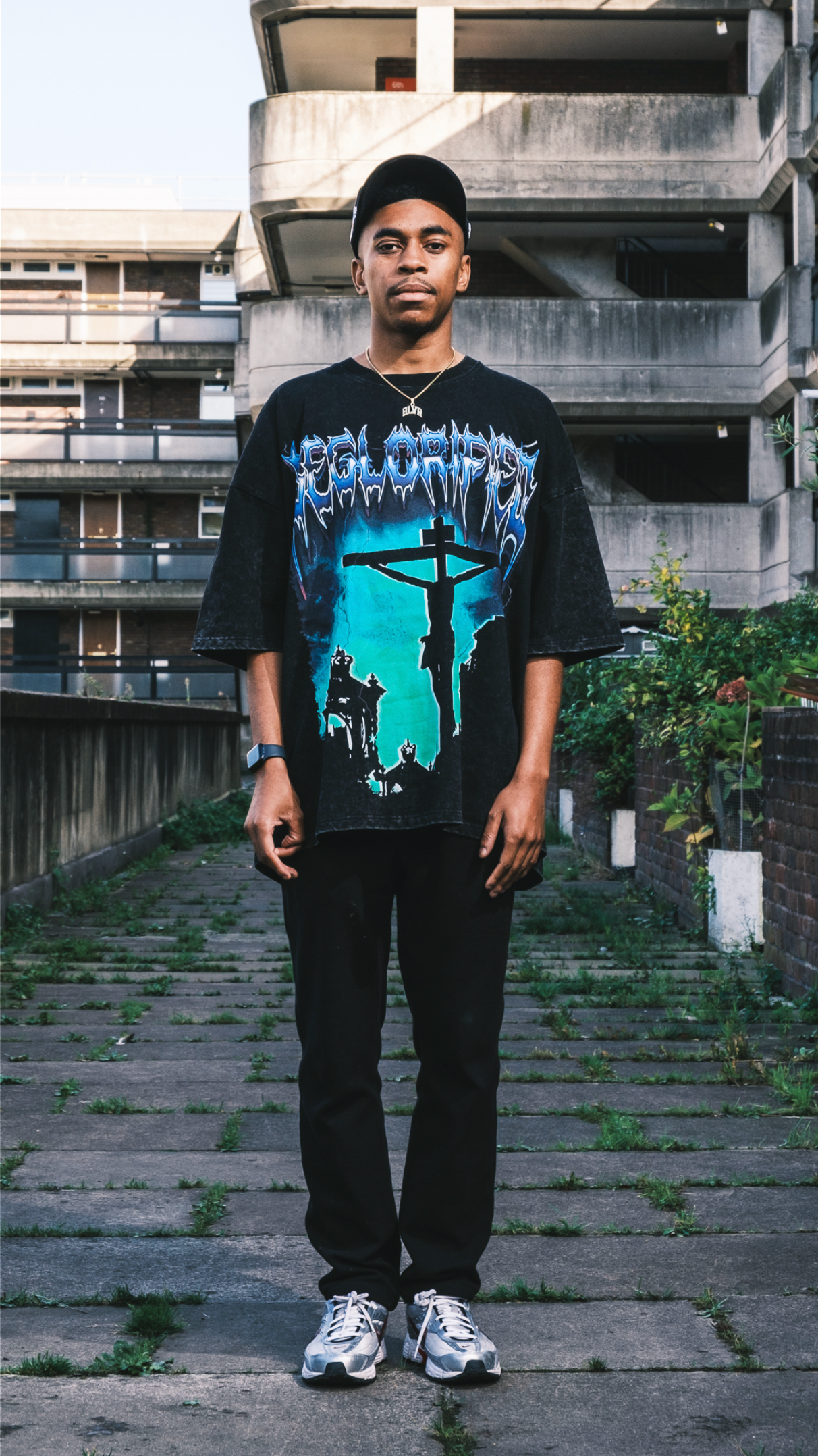 D.F.M ROCKSTAR T-SHIRT - Acid wash